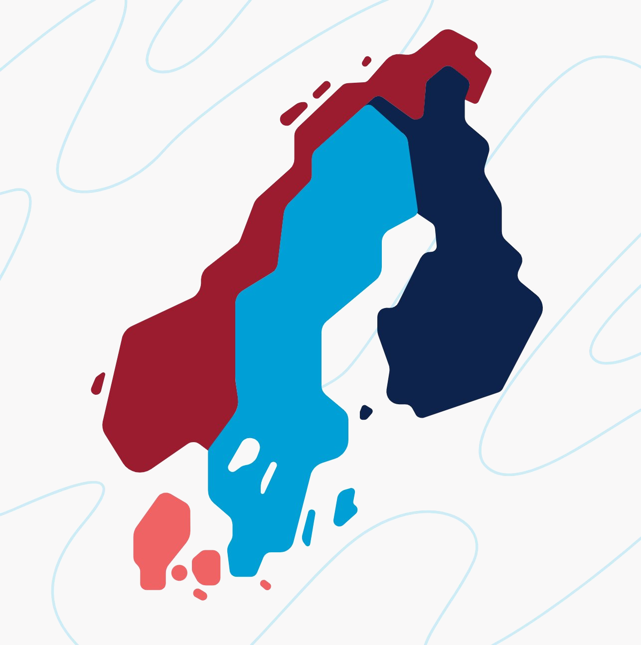 Map of Sweden